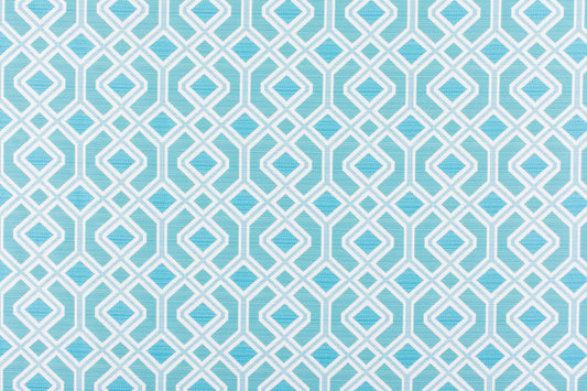 SCALAMANDRE OUTLET  FABRIC OAK BLUFF  FABRIC TURQUOISE   - WR 00022995 NEW SKU # WR29950002