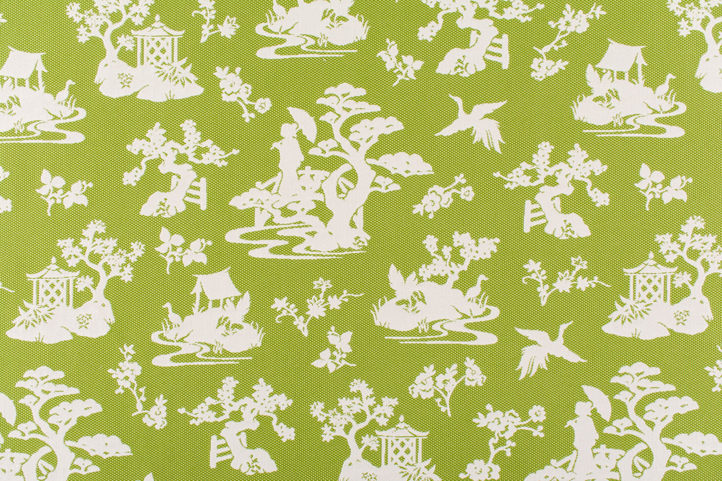 SCALAMANDRE OUTLET  FABRIC LILY POND  FABRIC GRASS   - WR 00032953