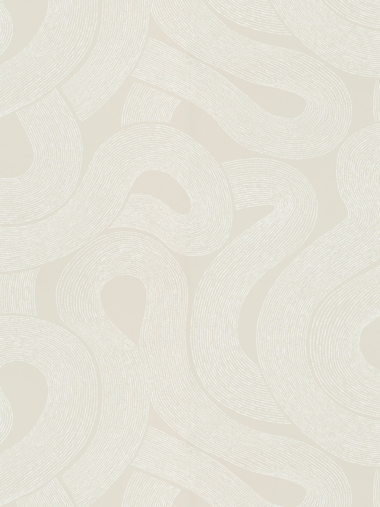 SCALAMANDRE WALLPAPER ABSTRACT, SCROLL PRINTED WALLCOVERINGS GREY   - WSB08050021