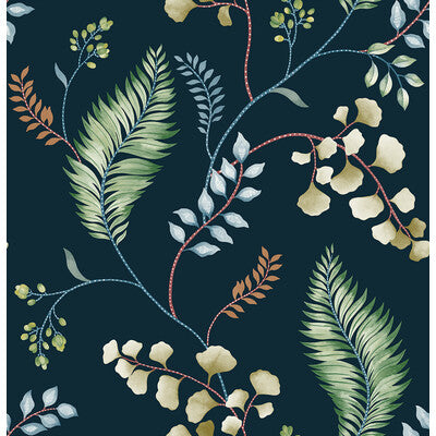 WINFIELD THYBONY EL MONTE PRINT---BOTANICAL & FLORAL DARK BLUE,BLUE,   - WTK20312.WT.0