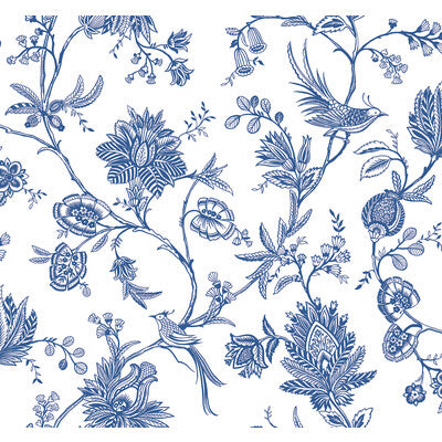 WINFIELD THYBONY MALONEY PRINT---TOILE BLUE,WHITE,   - WTK20502.WT.0