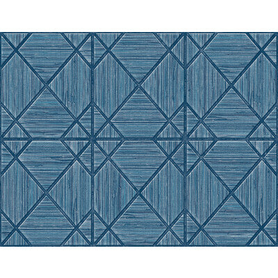 WINFIELD THYBONY MIDWAY AVE VINYL/FAUX LEATHER-PRINT--GEOMETRIC BLUE,DARK BLUE,   - WTK20602.WT.0