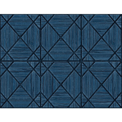 WINFIELD THYBONY MIDWAY AVE VINYL/FAUX LEATHER-PRINT--GEOMETRIC DARK BLUE,BLUE,   - WTK20612.WT.0