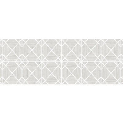 WINFIELD THYBONY MIDWAY AVE 54 VINYL/FAUX LEATHER--MODERN-GEOMETRIC LIGHT GREY,SILVER,   - WTK25600.WT.0