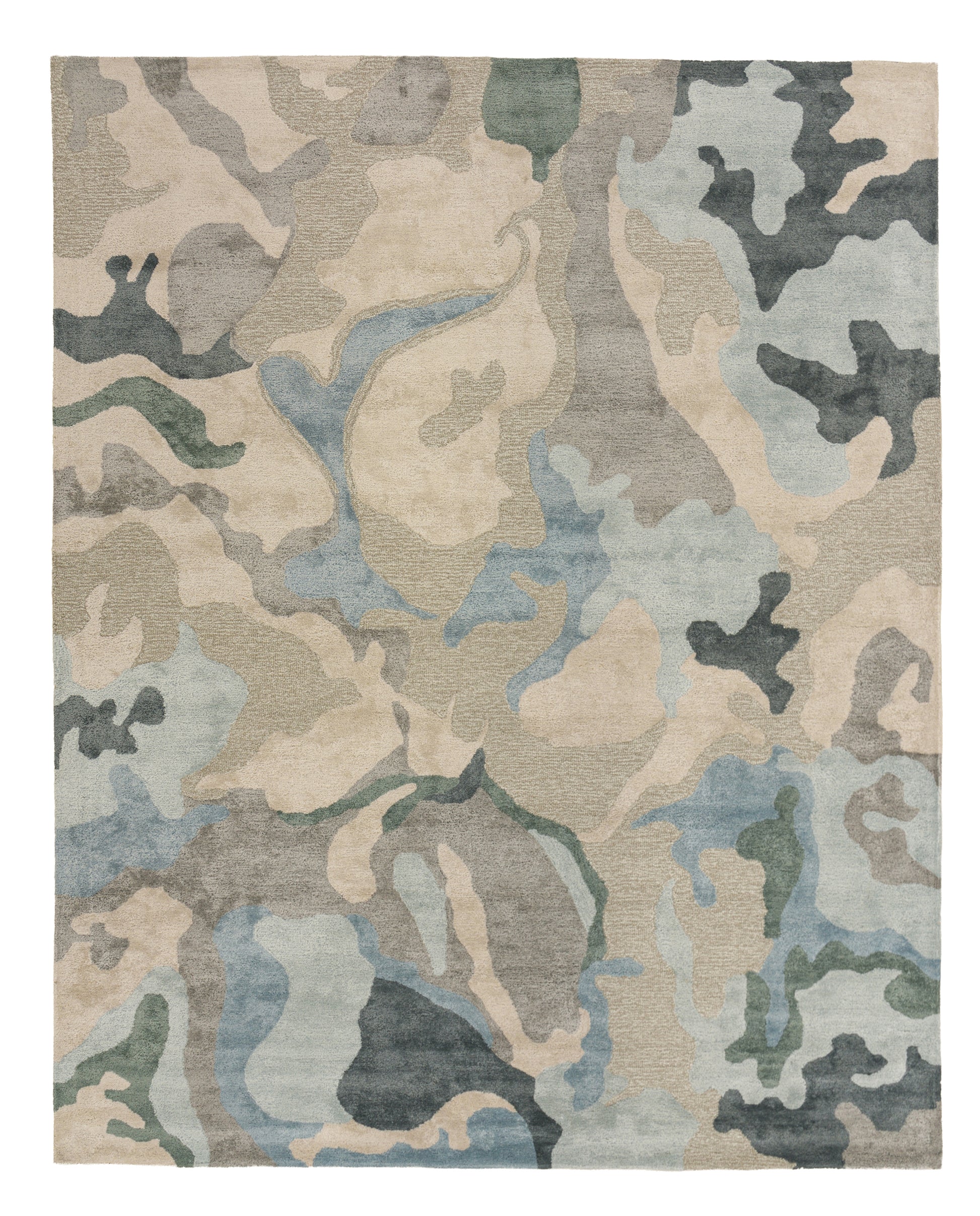 Wave Contemporary rug, 5' x 8'.