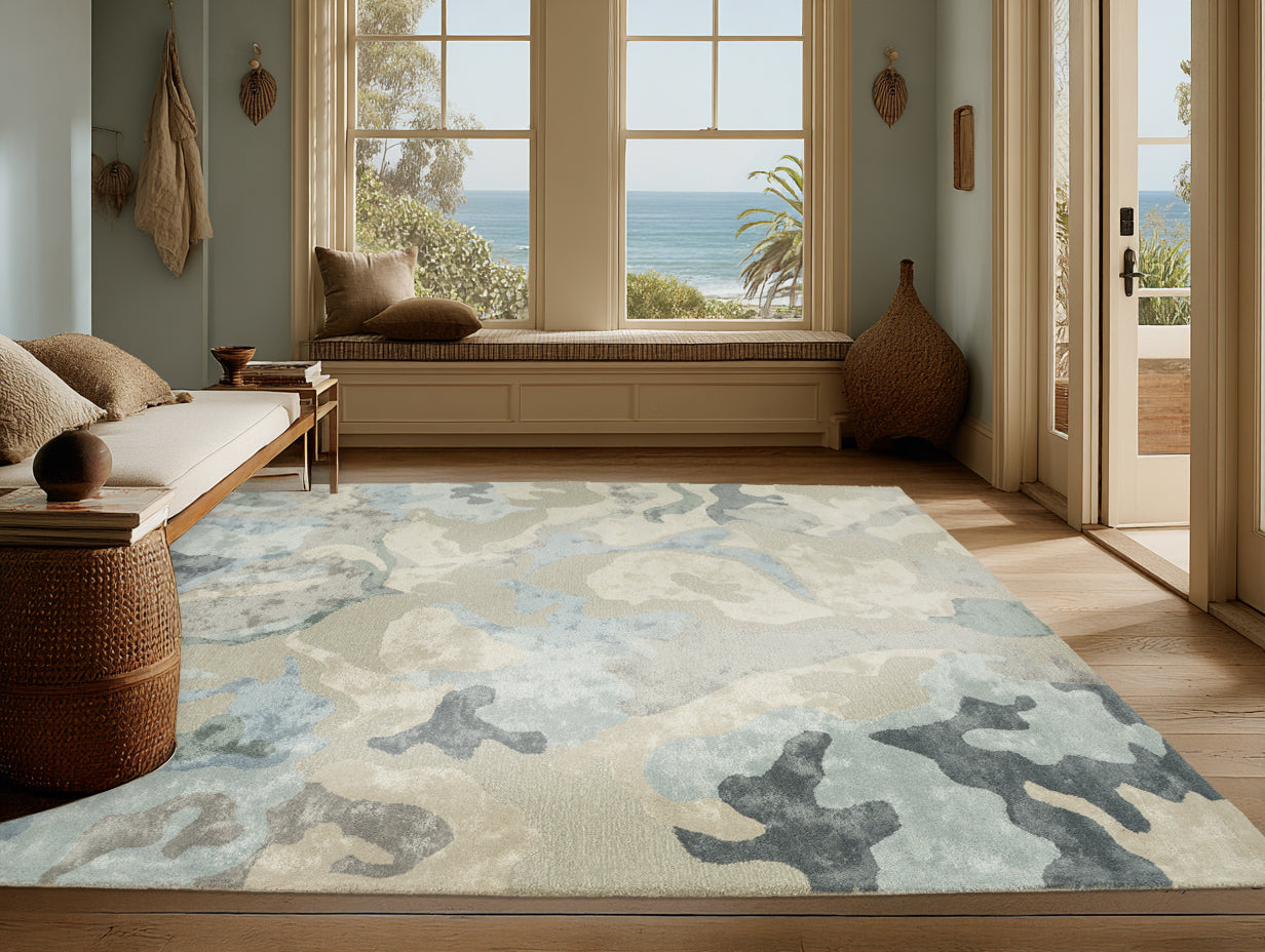 RIZZY HOME RUGS Wave Contemporary 10' x 13' - WVEWVE26333549919