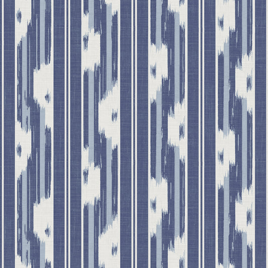 York Wallcoverings NuWallpaper Ojai Blue Peel and Stick Wallpaper Graphics Transitional Blue  Current Peel & Stick - WVS6485