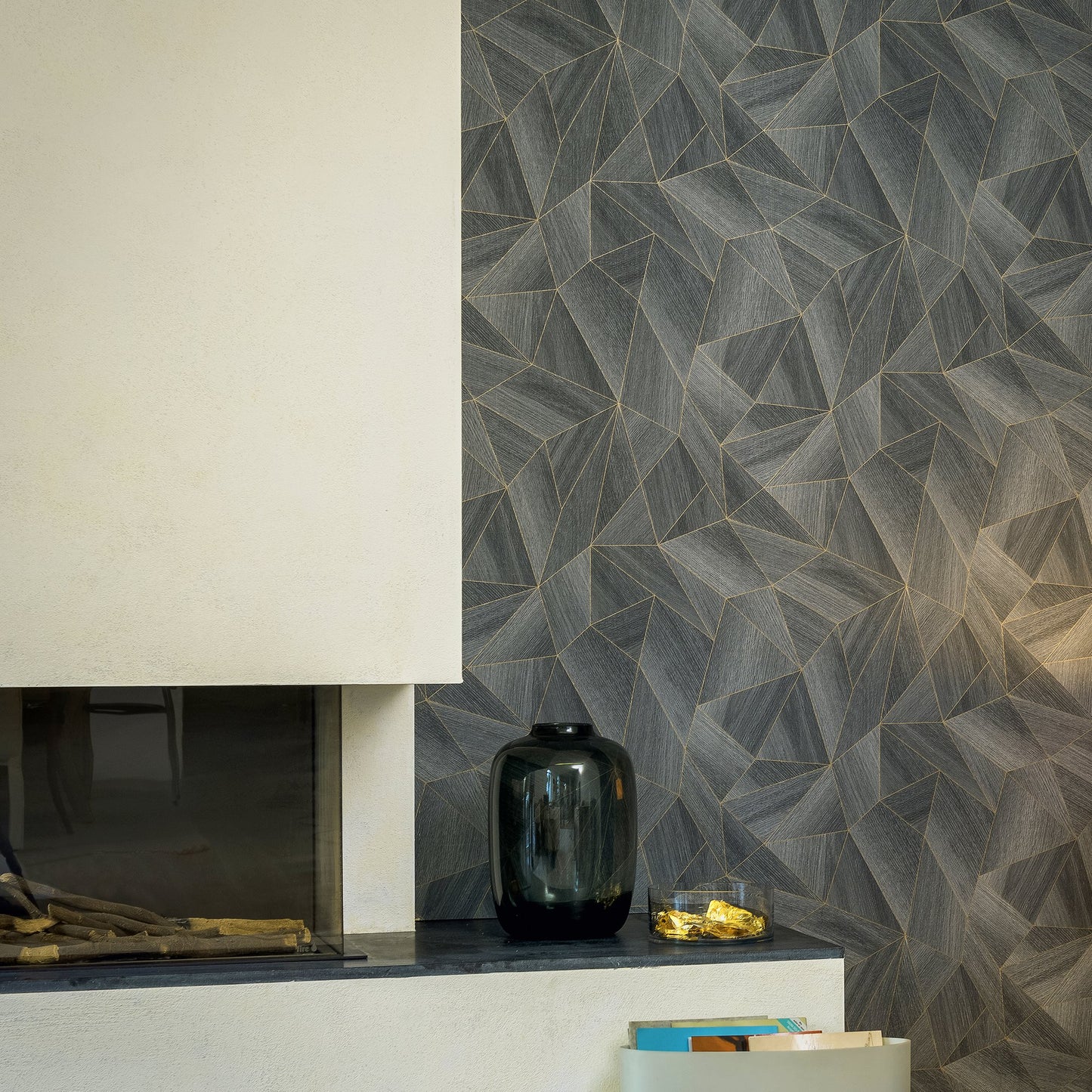GALERIE WALLCOVERINGS The Woods and Wicker    Silver - Grey   - WW22221