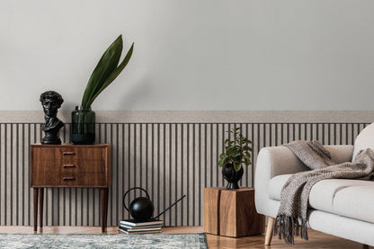 GALERIE WALLCOVERINGS The Woods and Wicker    Silver - Grey   - WW22225