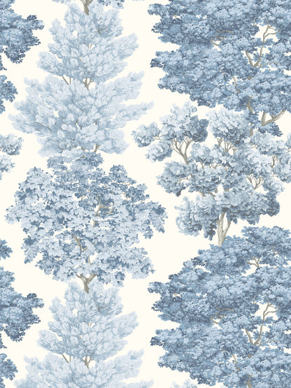 SCALAMANDRE  CENTRAL PARK WALLCOVERING SCENIC LIGHT BLUE   - WW 0002WP88583D NEW SKU # WWWP88583D0002