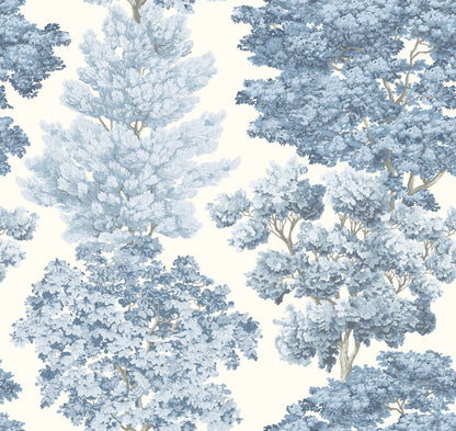 SCALAMANDRE  CENTRAL PARK WALLCOVERING SCENIC LIGHT BLUE   - WW 0002WP88583D NEW SKU # WWWP88583D0002