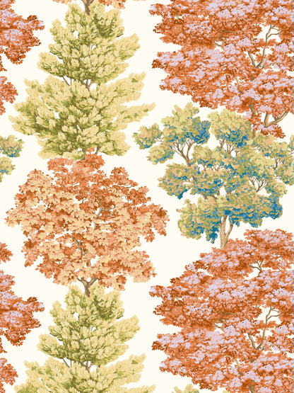 SCALAMANDRE  CENTRAL PARK WALLCOVERING SCENIC AUTUMN   - WW 0003WP88583D NEW SKU # WWWP88583D0003