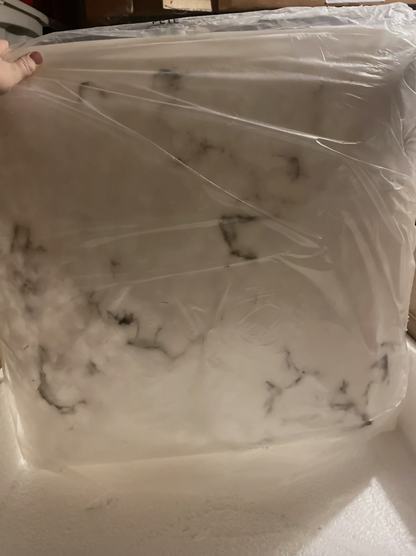 LumensAria 24-inch Square Semi-Flush with Ring