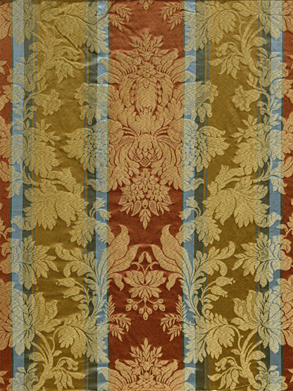 SCALAMANDRE  URBINO IMBERLINE FABRIC GOLD MULTI   - Y0 00026477 NEW SKU # Y064770002