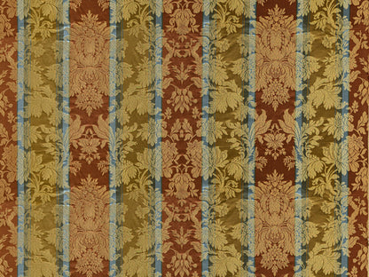 SCALAMANDRE  URBINO IMBERLINE FABRIC GOLD MULTI   - Y0 00026477 NEW SKU # Y064770002