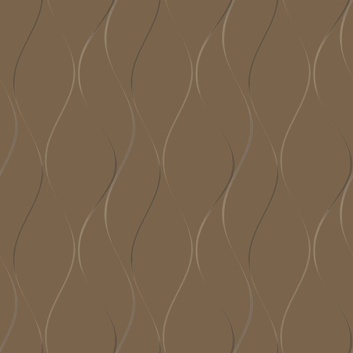 York Wallcoverings Antonina Vella Wavy Stripe Tan Metallic Wallpaper  Stripes Metallics   - Y6201406