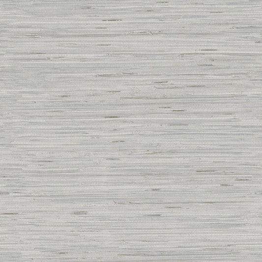 York Wallcoverings York Wallcoverings Lustrous Grasscloth Silver Wallpaper   Greys   - Y6201602