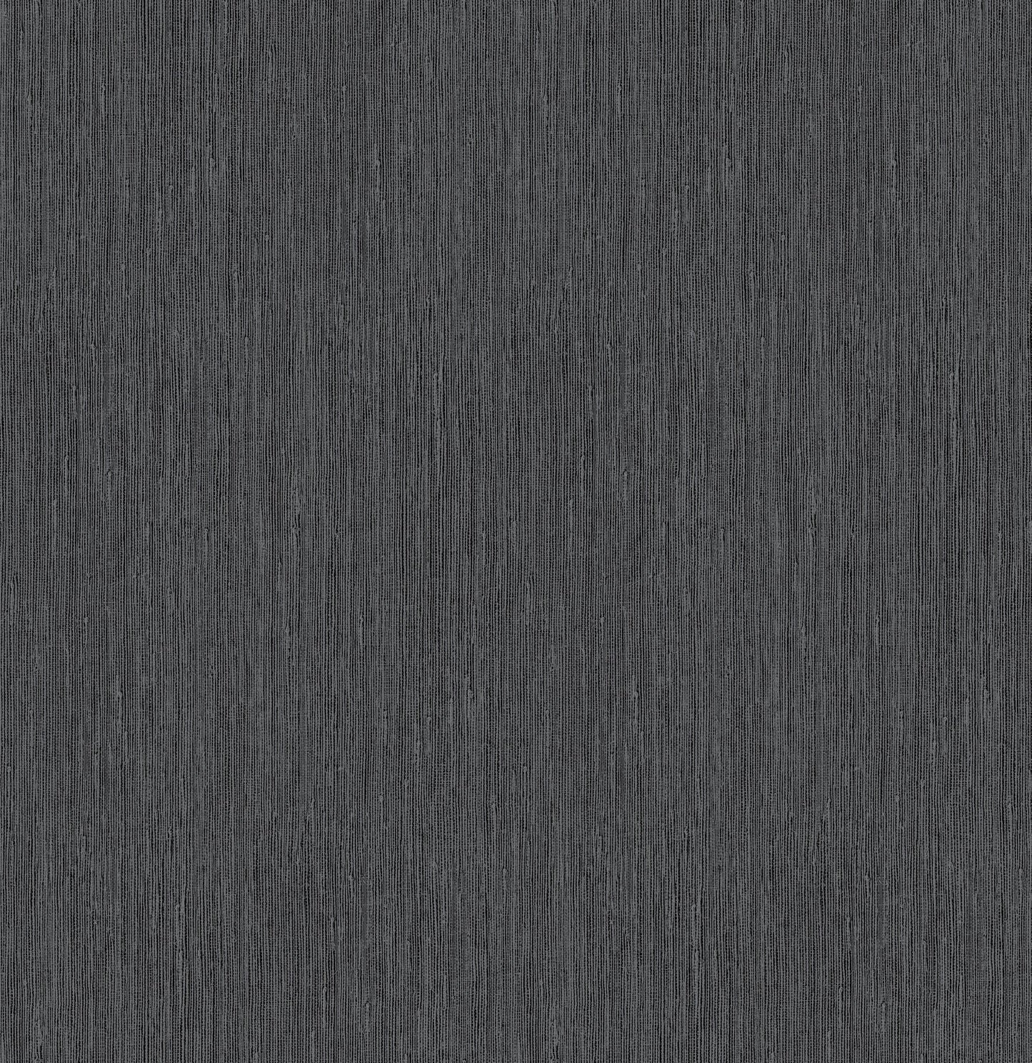 York Wallcoverings York Wallcoverings Seagrass Black and Silver Wallpaper  Faux Grasscloth Blacks   - Y6201801