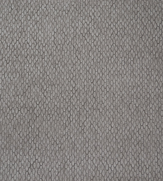 York Wallcoverings Tea Garden II Stretched Hexagons Dark Silver Wallpaper Glam Small Prints Greys   - Y6231106