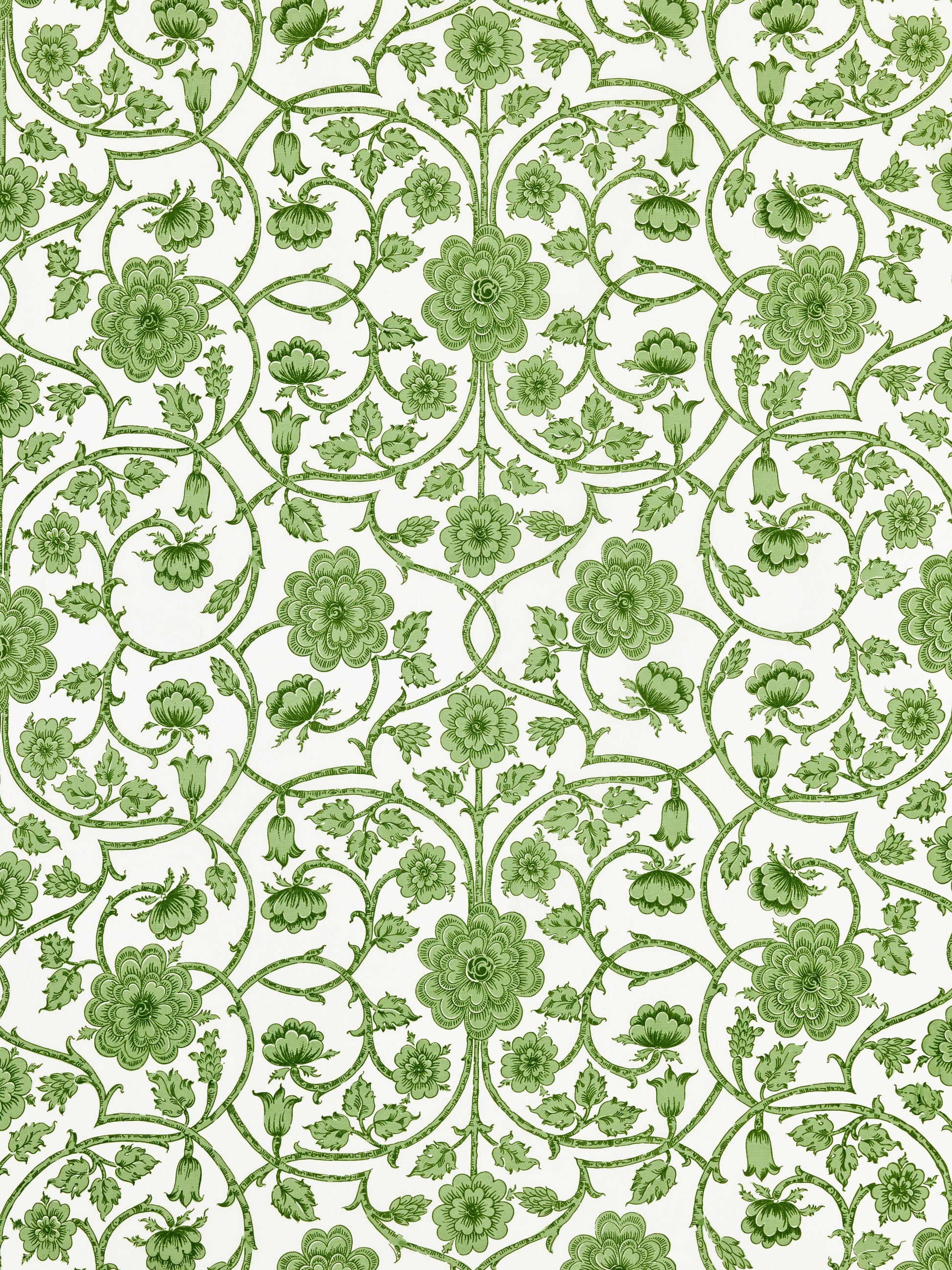 SCALAMANDRE  ORNAMENTAL GATE FABRIC FERN   - YD 00015736