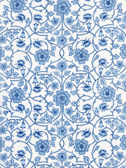 SCALAMANDRE  ORNAMENTAL GATE FABRIC SKY   - YD 00025736 NEW SKU # YD57360002