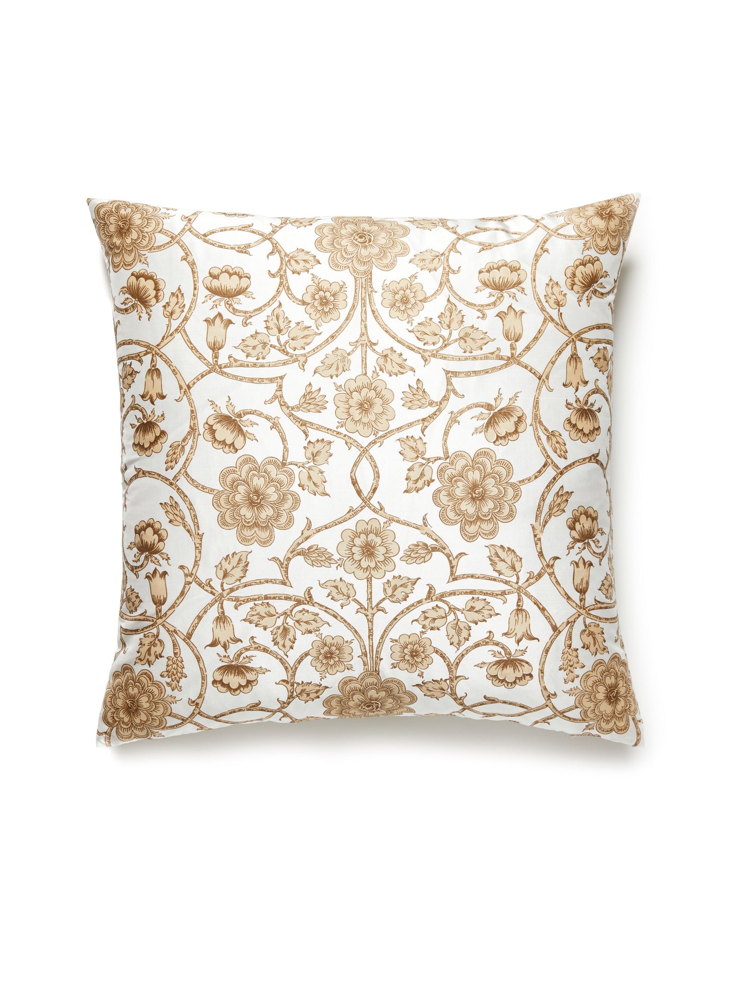 SCALAMANDRE PILLOWS   FLORAL 
SCROLL SQUARE    - YD 0003SDDK5736