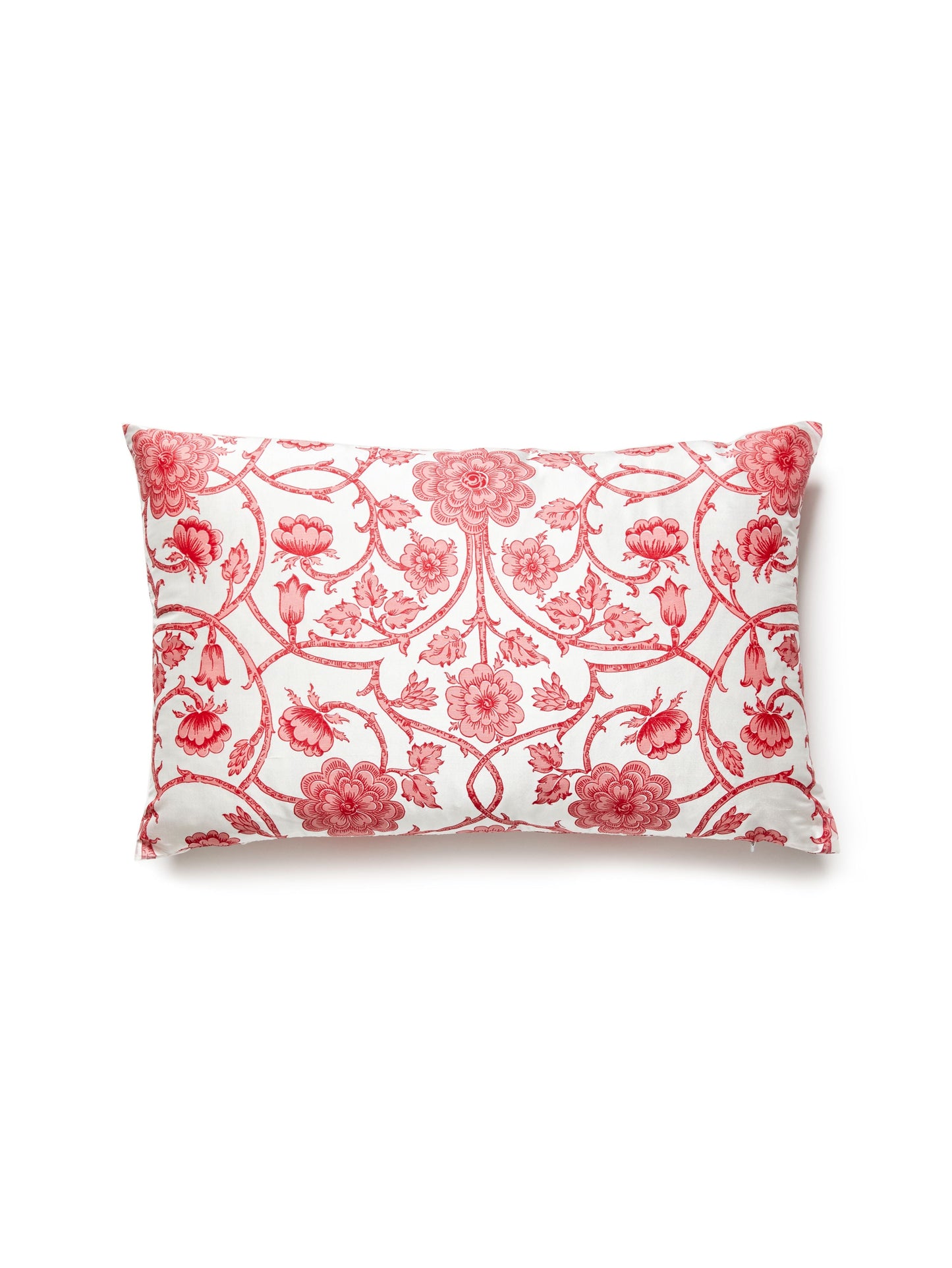 SCALAMANDRE PILLOWS   FLORAL 
SCROLL LUMBAR    - YD 0004LBDK5736 NEW SKU # YDLBDK57360004
