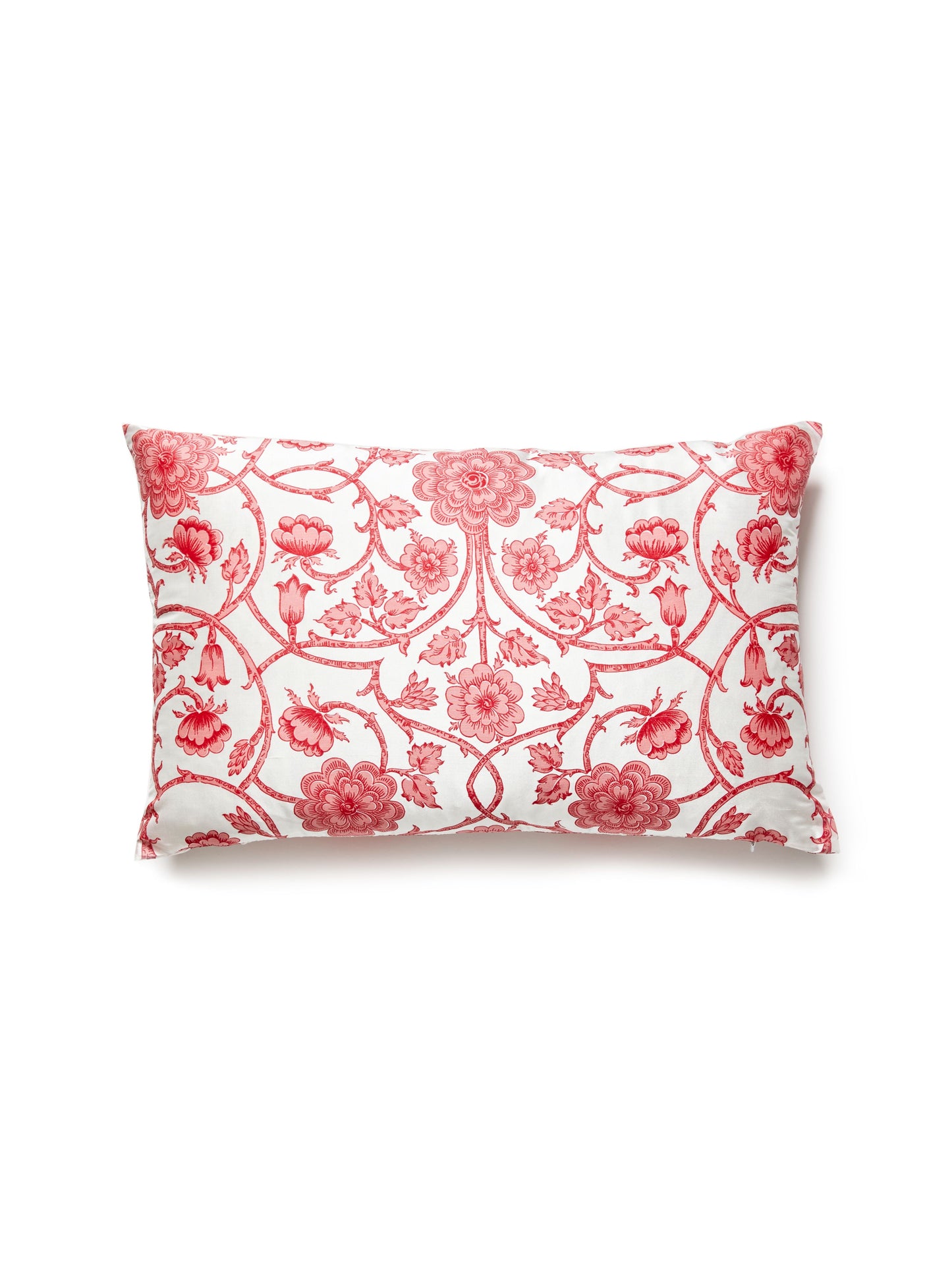 SCALAMANDRE PILLOWS   FLORAL 
SCROLL LUMBAR    - YD 0004LBDK5736