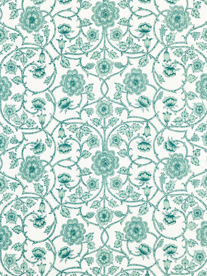 SCALAMANDRE  ORNAMENTAL GATE FABRIC CELADON   - YD 00055736 NEW SKU # YD57360005