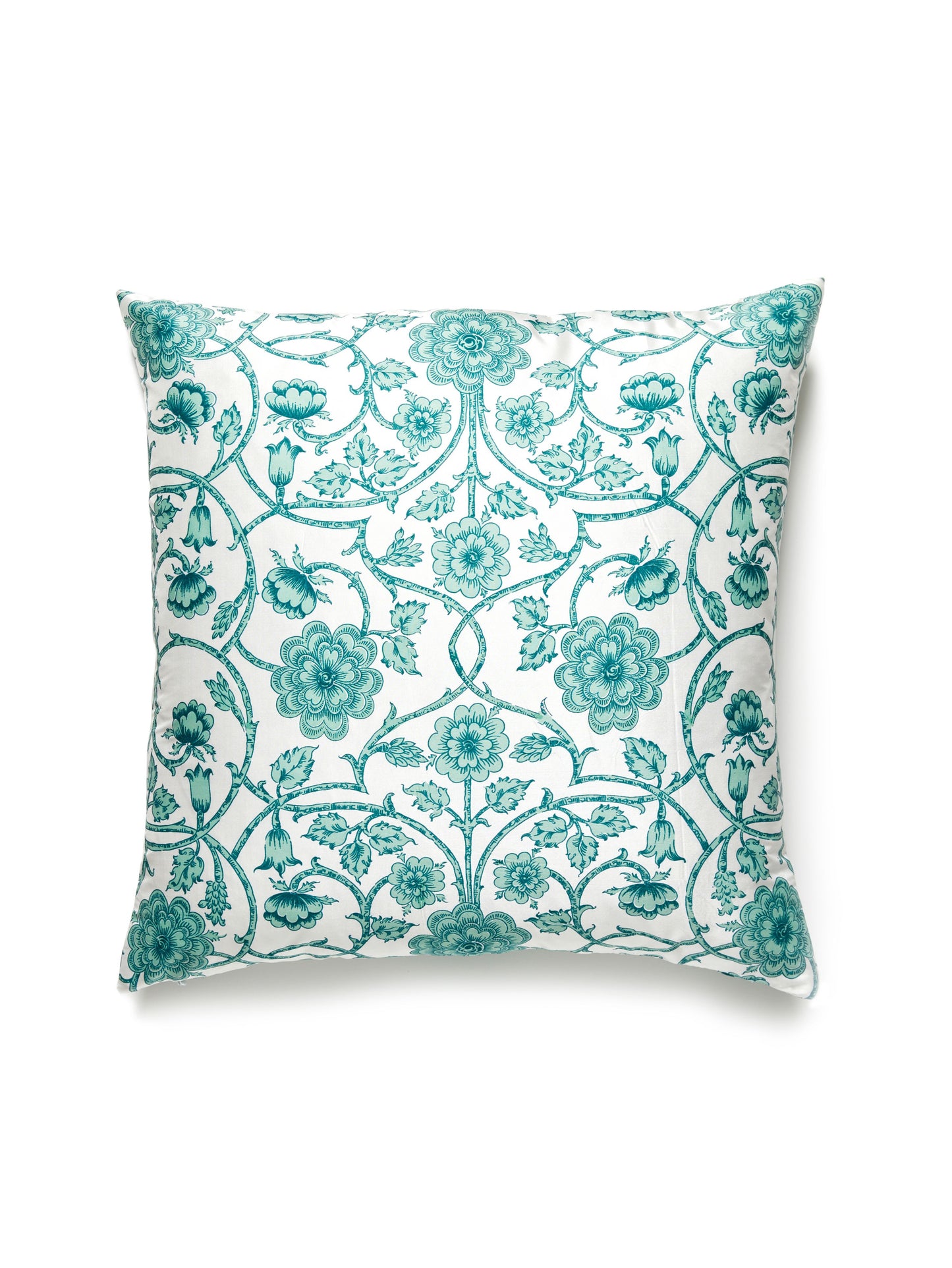 SCALAMANDRE PILLOWS   FLORAL 
SCROLL SQUARE    - YD 0005SDDK5736