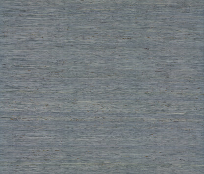 Grey mist grasscloth wallpaper with a subtle textured grain.