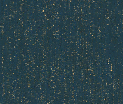 York Wallcoverings Ronald Redding Caldera Cork Navy / Gold Wallpaper Cork Naturals Navy / Gold  Wallpaper - YGL7008