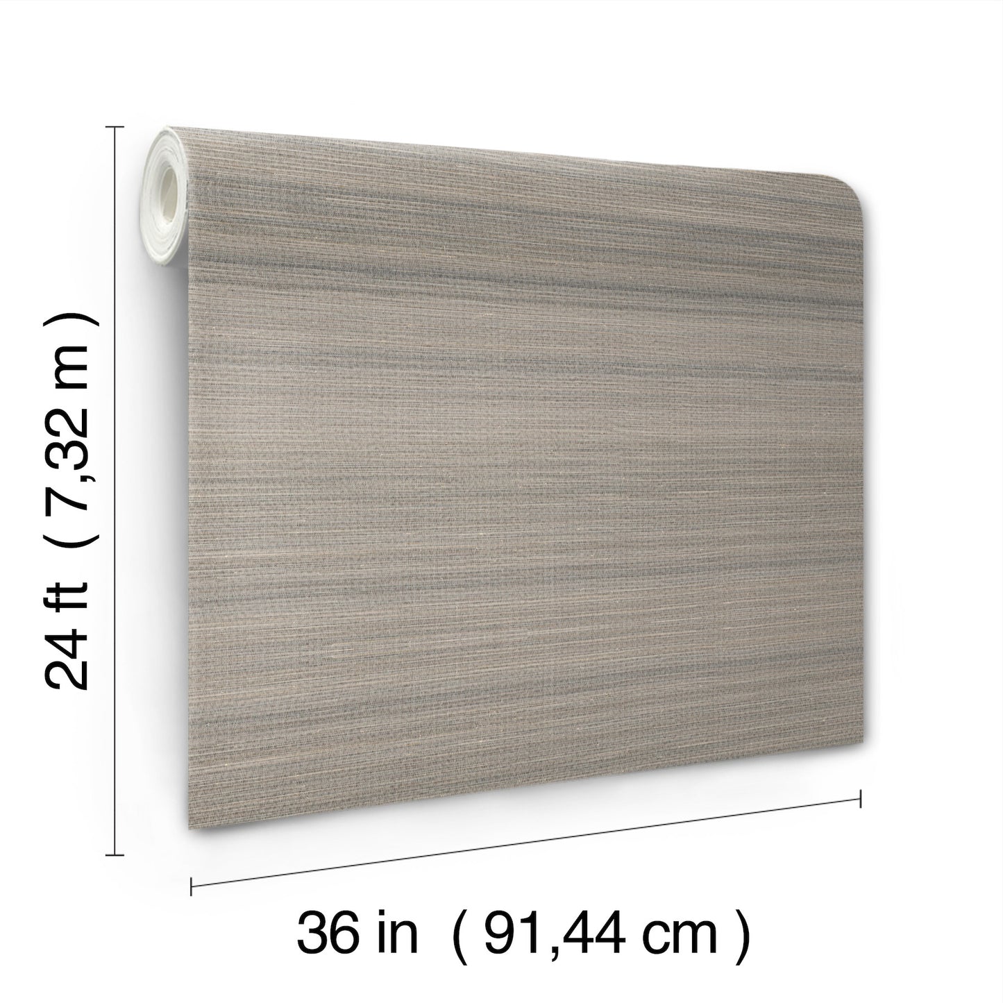 York Wallcoverings Ronald Redding Horizon Abaca Driftwood Wallpaper Grasscloth Naturals Driftwood  Wallpaper - YGL7010