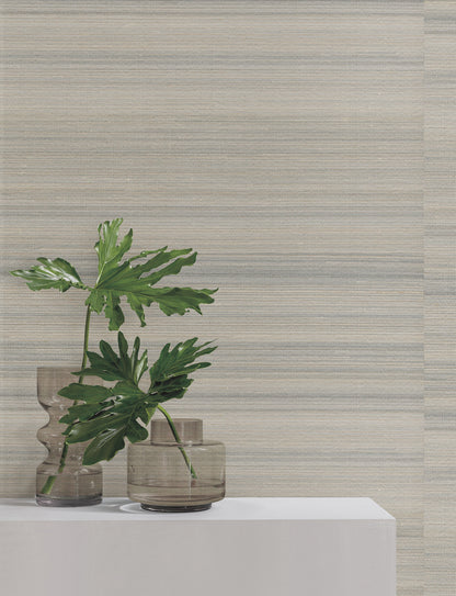 York Wallcoverings Ronald Redding Horizon Abaca Driftwood Wallpaper Grasscloth Naturals Driftwood  Wallpaper - YGL7010