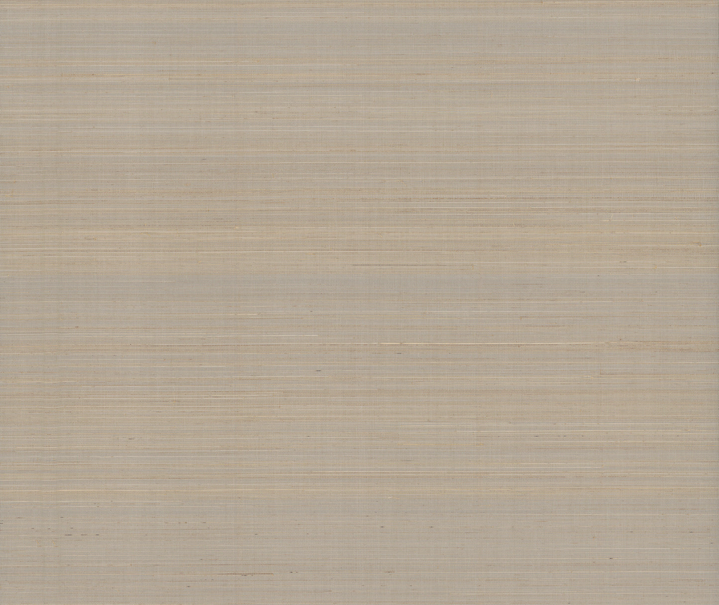 Beige wallpaper with a natural abaca grasscloth weave and subtle horizontal stripes.
