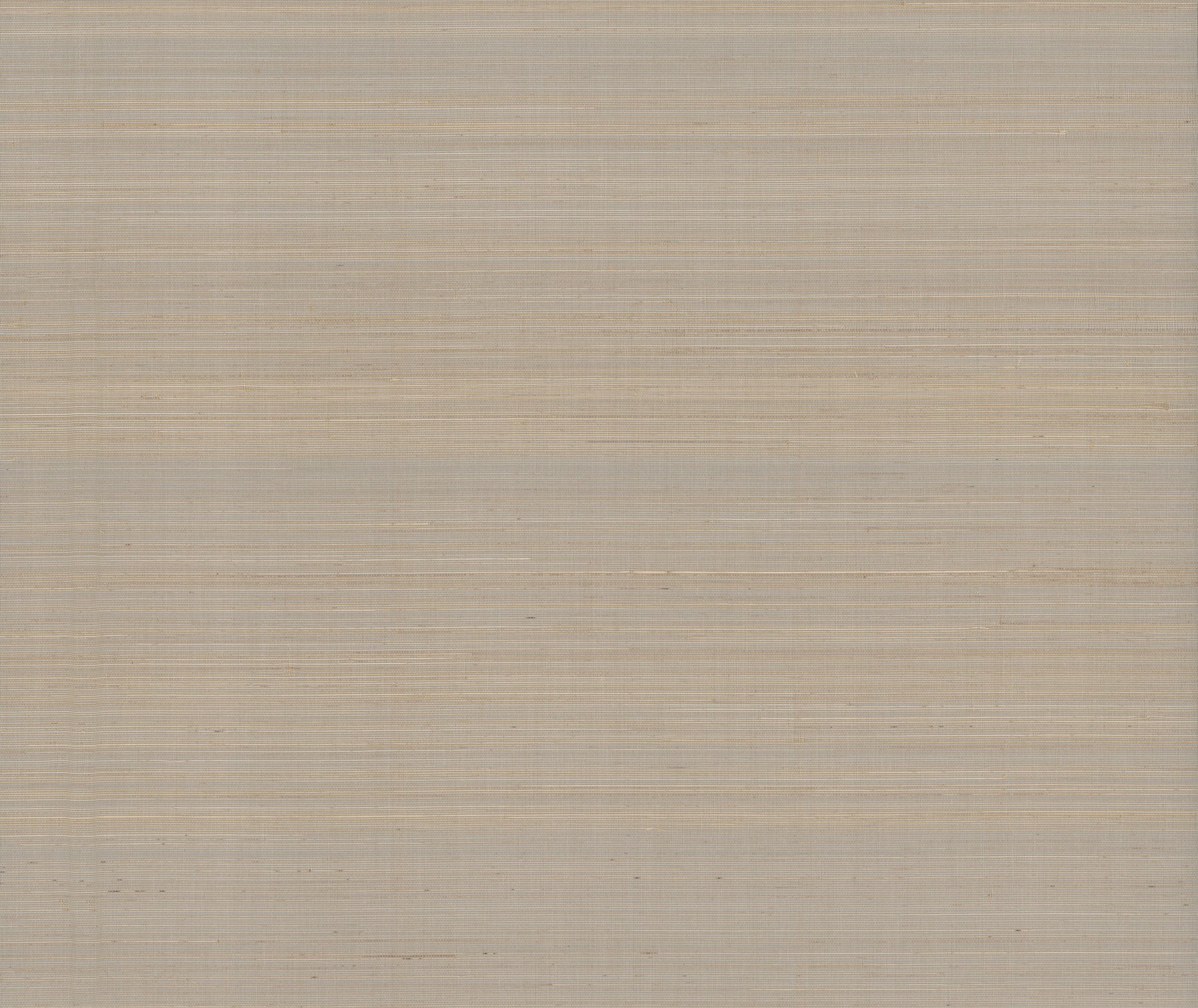 Beige wallpaper with a natural abaca grasscloth weave and subtle horizontal stripes.