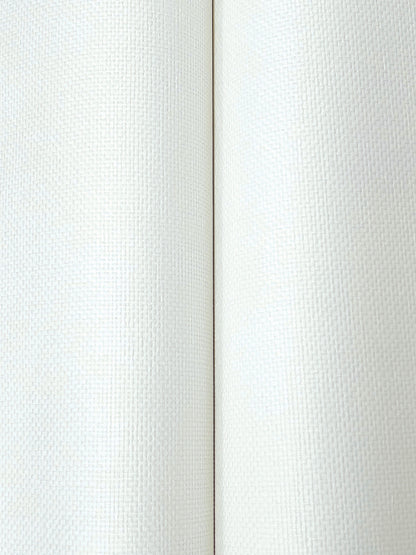 York Wallcoverings Ronald Redding Check Paperweave Bright White Wallpaper Paper Weave Naturals Bright White  Wallpaper - YGL7017