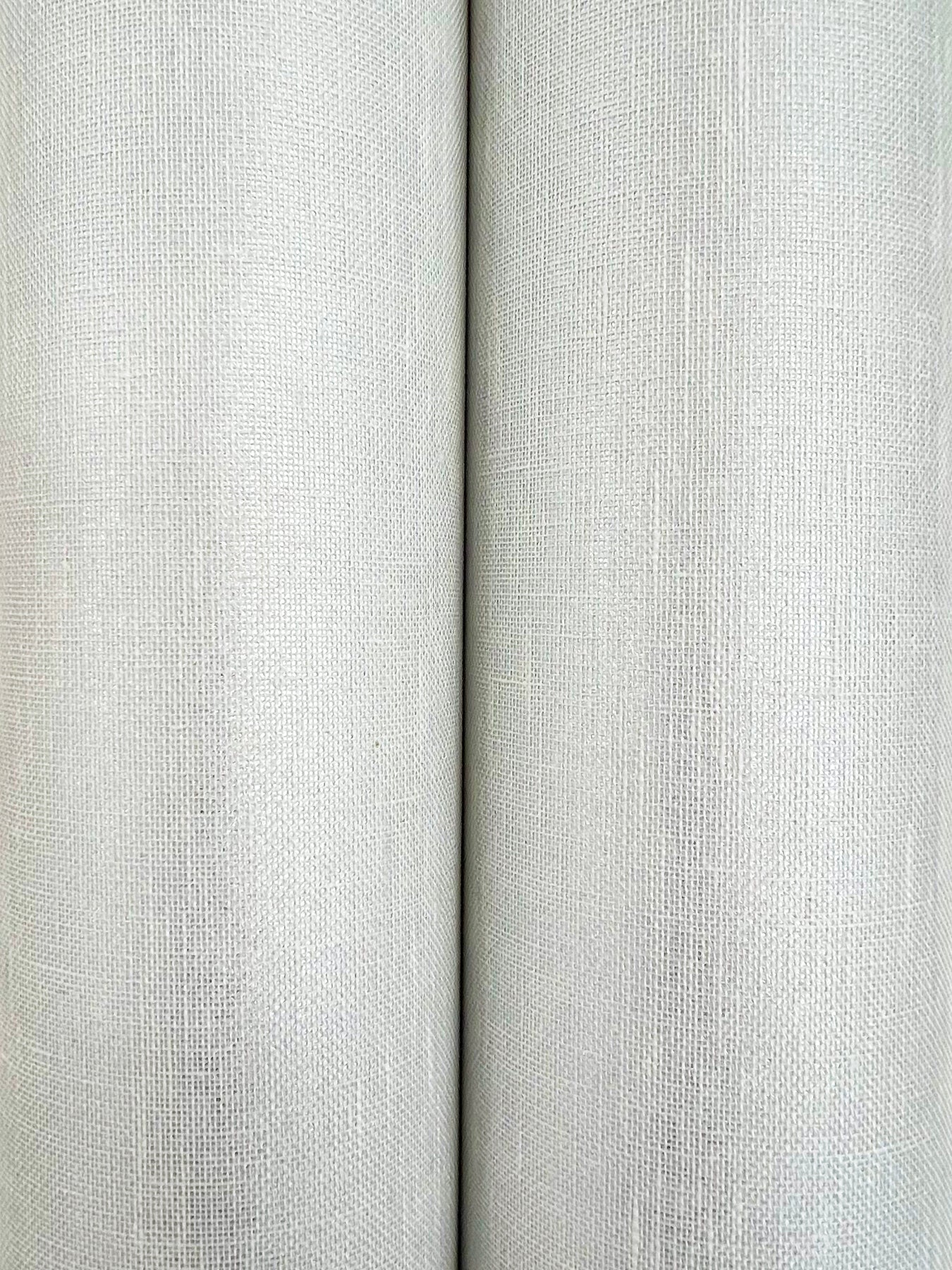 York Wallcoverings Ronald Redding Sheer Linen Silver White Wallpaper Weaves Naturals Silver White  Wallpaper - YGL7023