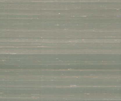 Muted sage-green Verdigris wallpaper with a subtle woven natural texture.