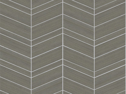 York Wallcoverings Ronald Redding Chevron Abaca Portabella Wallpaper Grasscloth Naturals Portabella  Wallpaper - YGL7035