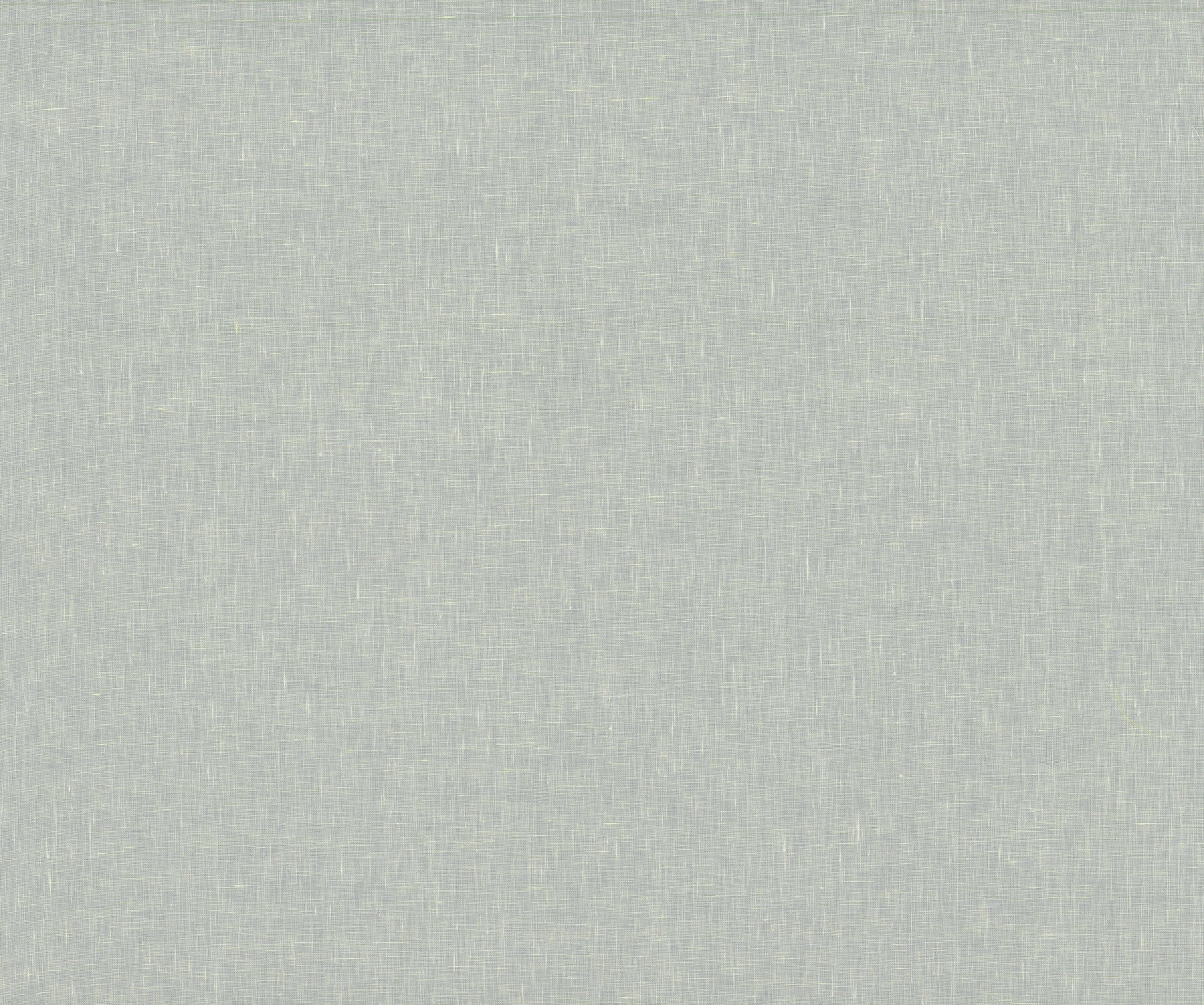 Light grey linen-like wallpaper with a subtle weave texture and a sheer cloud pattern.
