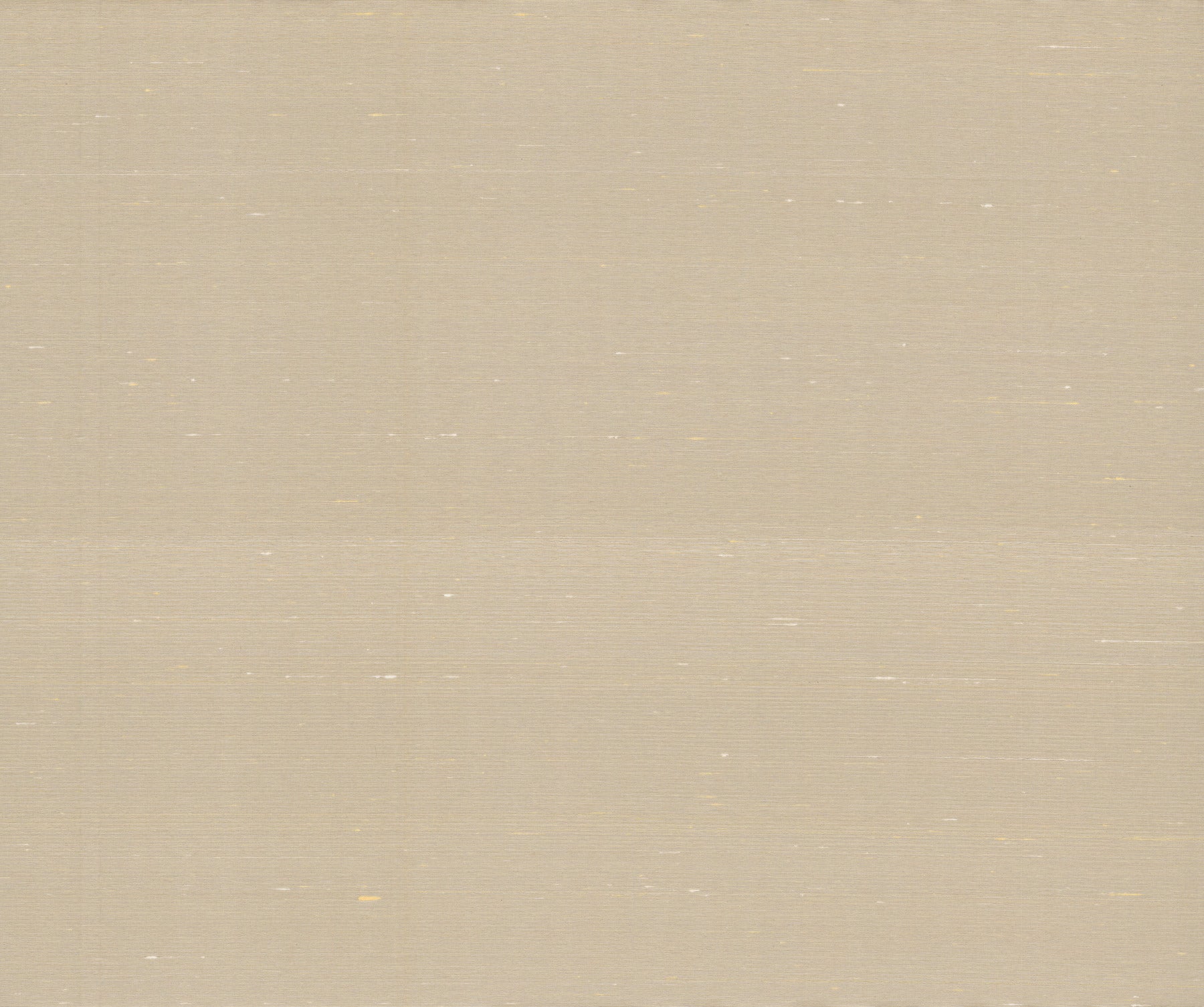 Beige wallpaper with a subtle linen-like weave and speckled fibers; neutral Ecru wallcovering.