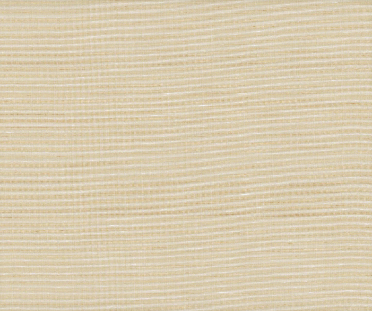 Beige grasscloth wallpaper with a subtle horizontal grain; warm cream color and textured abaca shell surface.