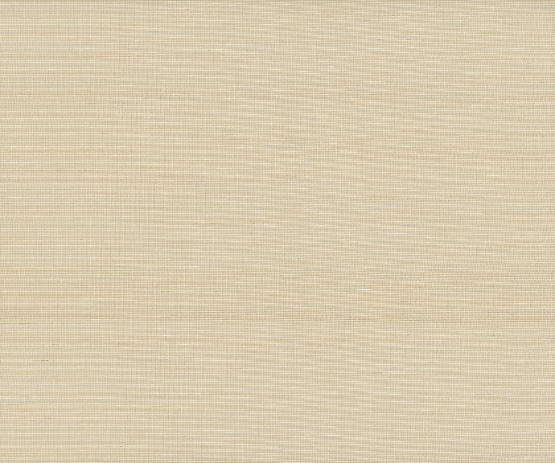 Beige grasscloth wallpaper with a subtle horizontal grain; warm cream color and textured abaca shell surface.
