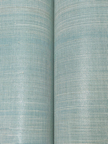 York Wallcoverings Ronald Redding Fine Abaca Ice Blue Wallpaper Grasscloth Naturals Ice Blue  Wallpaper - YGL7061