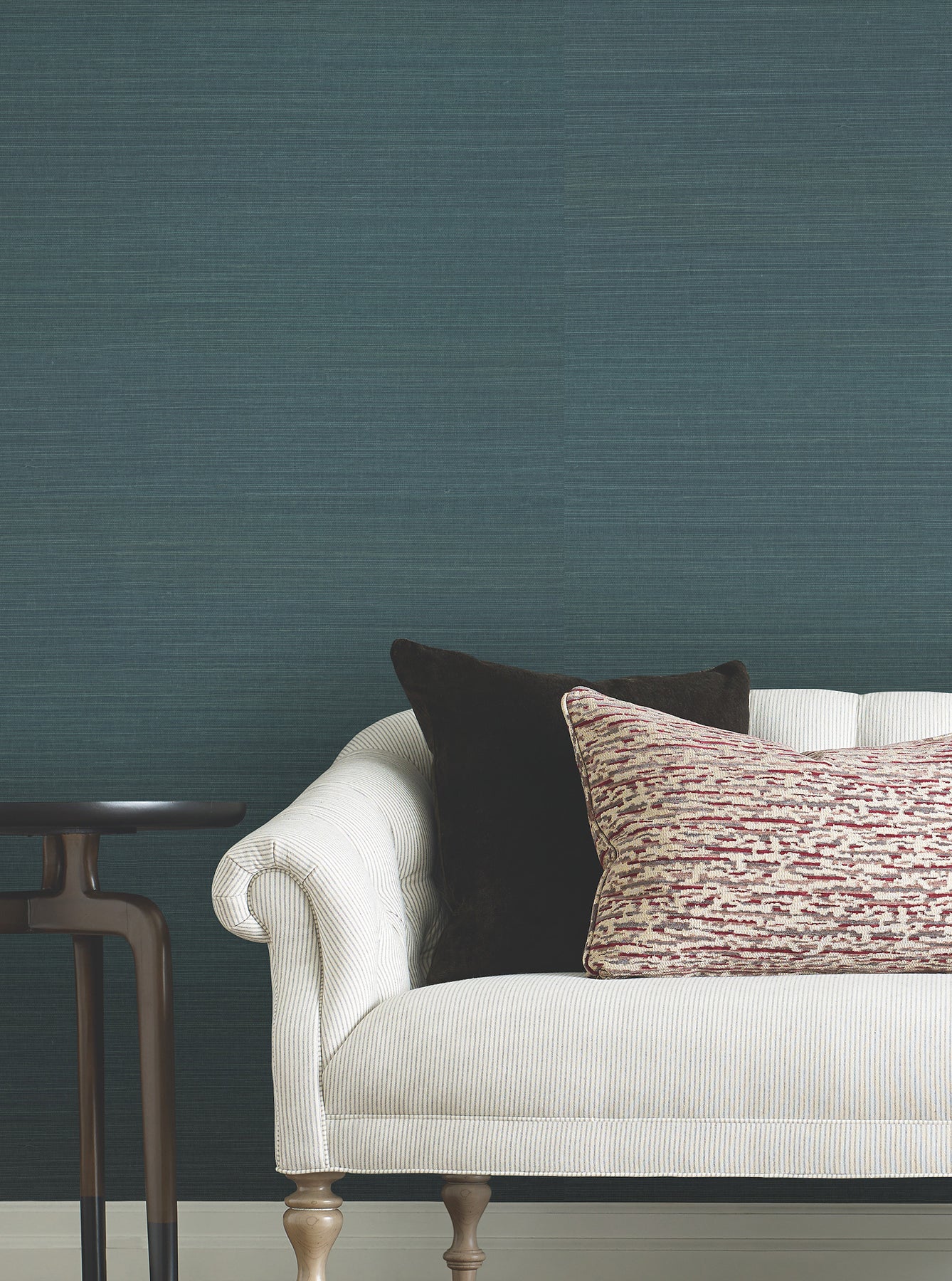 York Wallcoverings Ronald Redding Maguey Sisal Aegean Blue Wallpaper Grasscloth Naturals Aegean Blue  Wallpaper - YGL7063