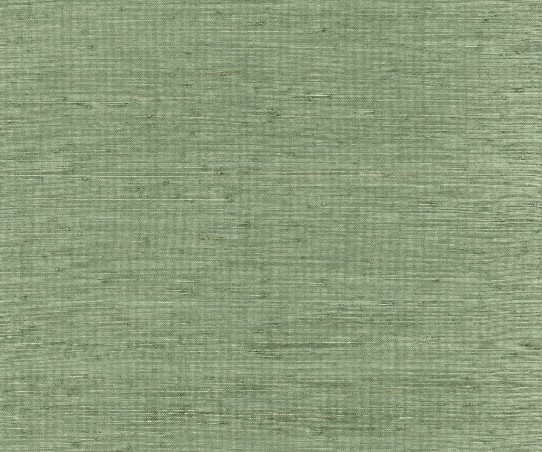 Muted sage green wallpaper with a subtle horizontal grasscloth texture.