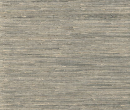 Grey-brown textured fabric swatch with subtle horizontal weave lines.