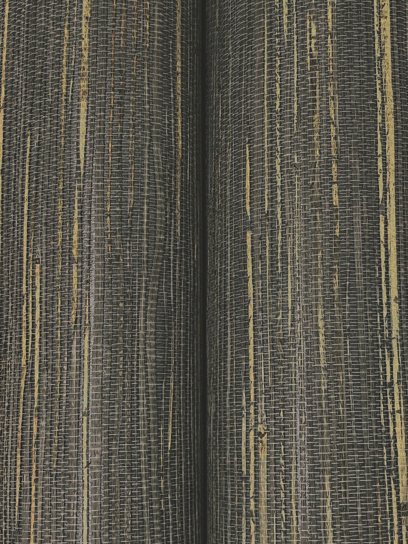 York Wallcoverings Ronald Redding Multicolored Hemp Lead Wallpaper Grasscloth Naturals Lead  Wallpaper - YGL7079