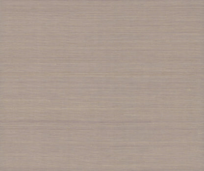 Soft lilac grasscloth wallpaper with a natural abaca texture.